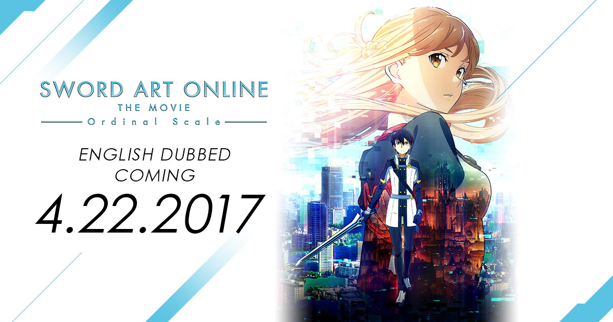 Sword art online hot sale dub season 3